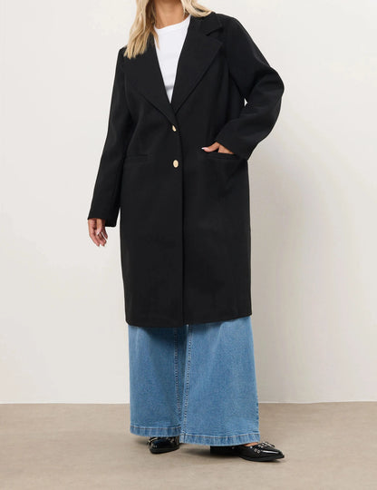 Manteau long noir