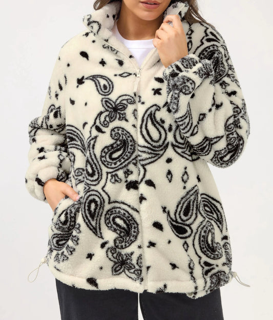 Veste polaire entièrement zippée