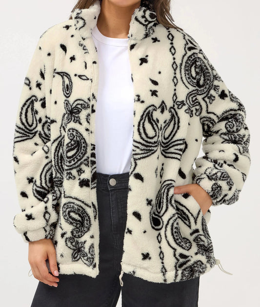 Veste polaire entièrement zippée